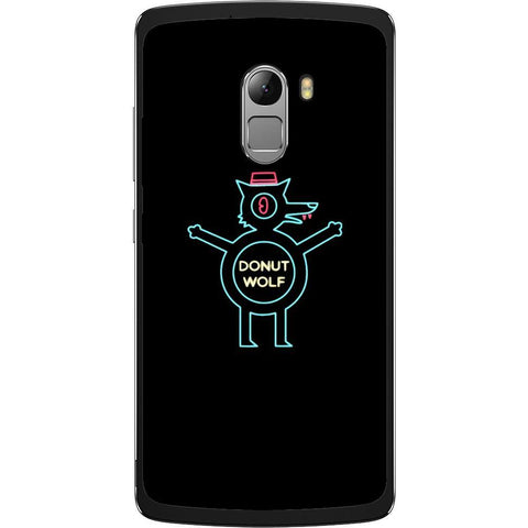 Phone Case Donut Wolf Lenovo K4 Note A7010 Vibe X3 Lite