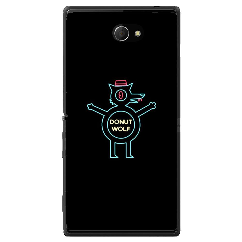 Phone Case Donut Wolf Sony Xperia M2 Dual D2302