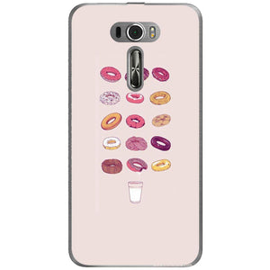 Phone Case Donuts And Milk Asus Zenfone 2 Laser Ze601kl
