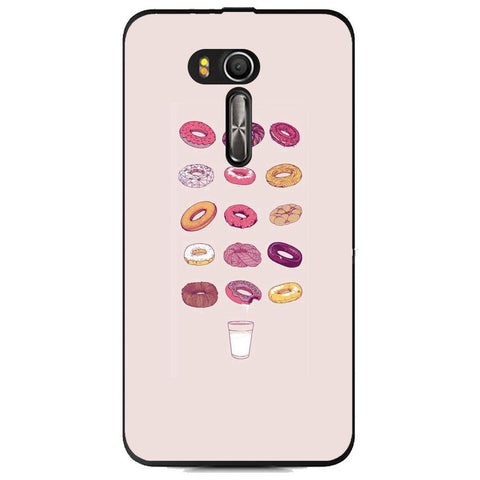 Phone Case Donuts And Milk Asus Zenfone Go Zb551kl