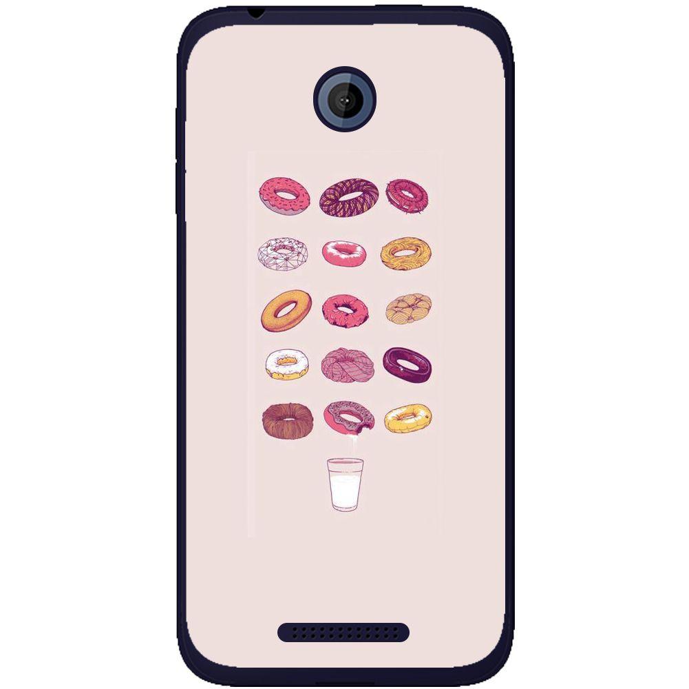 Phone Case Donuts And Milk HTC Desire 510