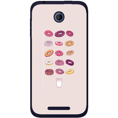 Phone Case Donuts And Milk HTC Desire 510