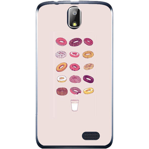 Phone Case Donuts And Milk Lenovo A328