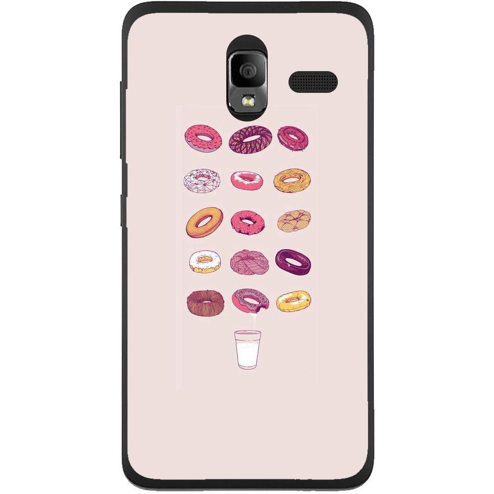 Phone Case Donuts And Milk Lenovo A850