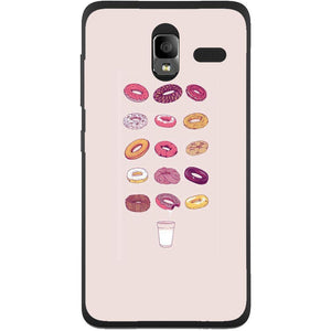 Phone Case Donuts And Milk Lenovo A850
