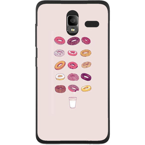 Phone Case Donuts And Milk Lenovo A850
