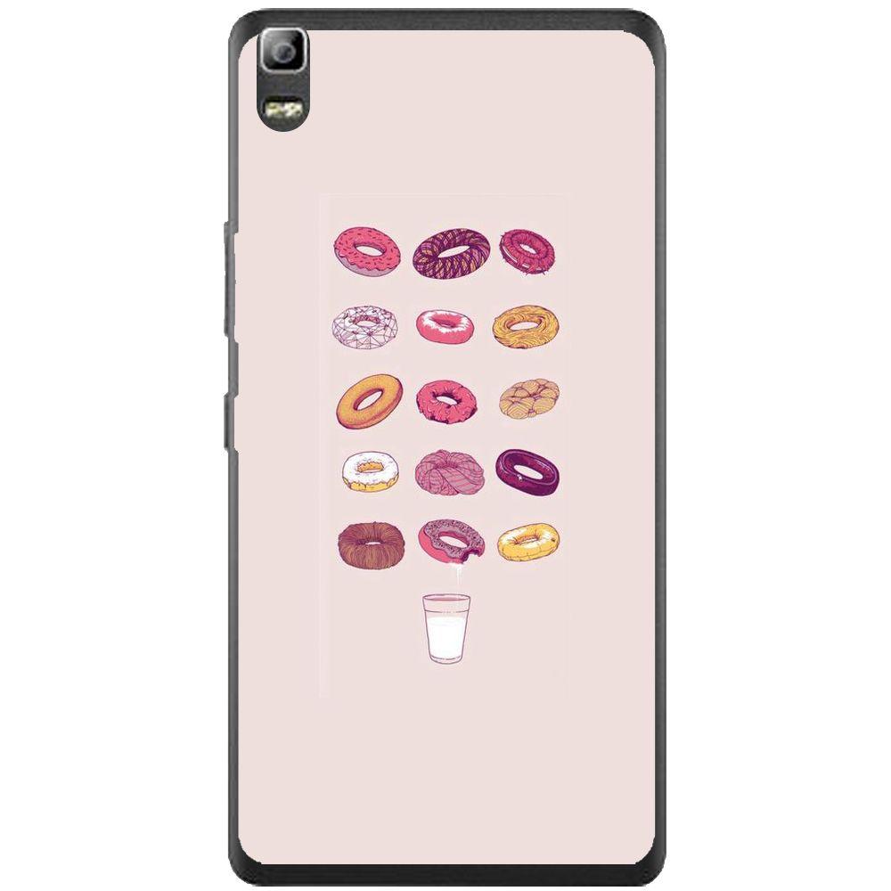 Phone Case Donuts And Milk Lenovo K3 Note A7000