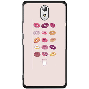 Phone Case Donuts And Milk Lenovo Vibe P1m