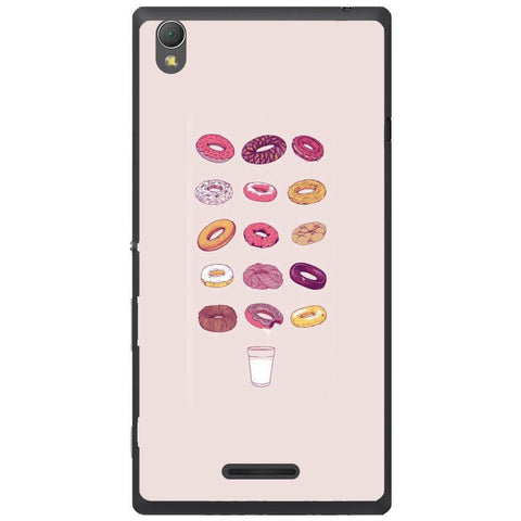 Phone Case Donuts And Milk Sony Xperia T3