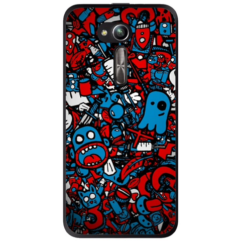 Phone Case Doodle Bomb Asus Zenfone Go Zb500kl