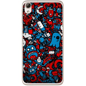 Phone Case Doodle Bomb HTC Desire 826