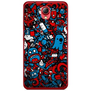Phone Case Doodle Bomb Lenovo A319