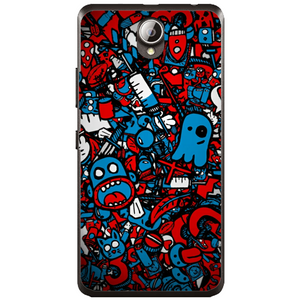 Phone Case Doodle Bomb Lenovo A5000