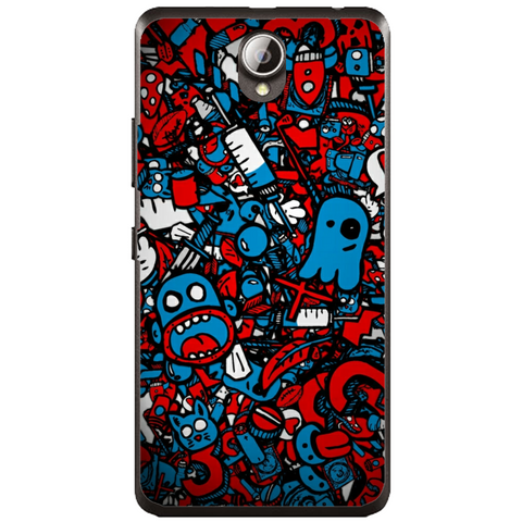Phone Case Doodle Bomb Lenovo A5000