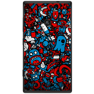 Phone Case Doodle Bomb Nokia Lumia 520