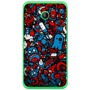 Phone Case Doodle Bomb Nokia Lumia 630 635
