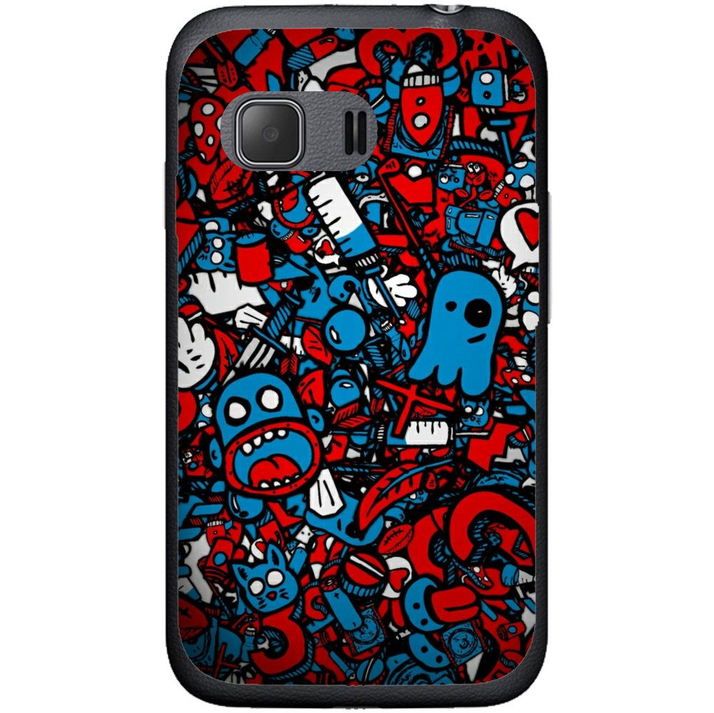 Phone Case Doodle Bomb Samsung Galaxy Young 2 G130