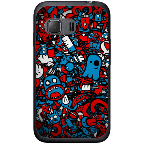 Phone Case Doodle Bomb Samsung Galaxy Young 2 G130