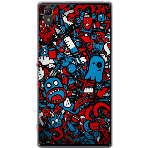 Phone Case Doodle Bomb Sony Xperia Z1 C6902 L39h
