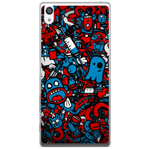 Phone Case Doodle Bomb Sony Xperia Z5