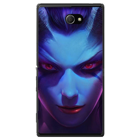 Phone Case Dota 2 - Queen Of Pain Sony Xperia M2 Dual D2302