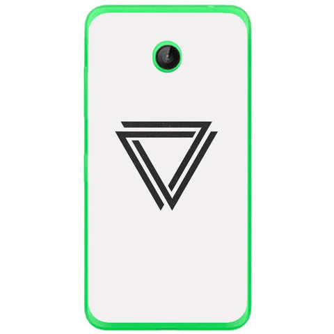 Phone Case Double Triangle Nokia Lumia 630 635