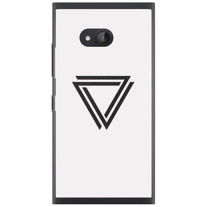 Phone Case Double Triangle Nokia Lumia 730 735
