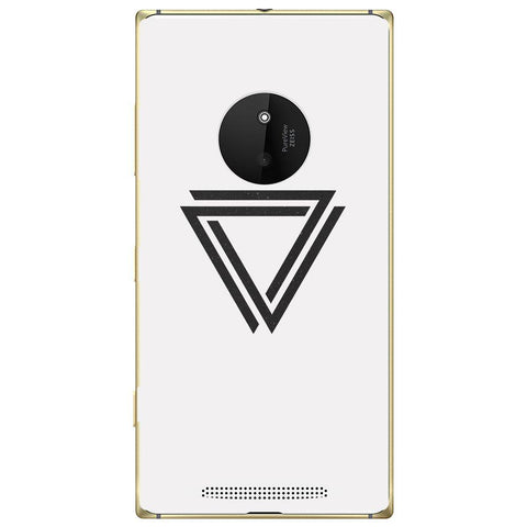 Phone Case Double Triangle Nokia Lumia 830