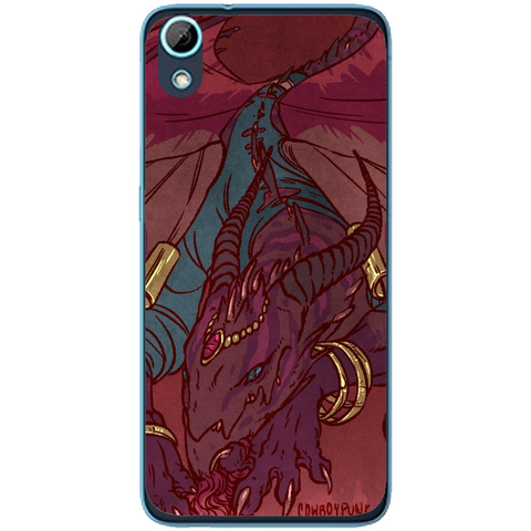 Phone Case Dragon Art HTC Desire 626g 626