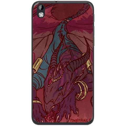 Phone Case Dragon Art HTC Desire 816