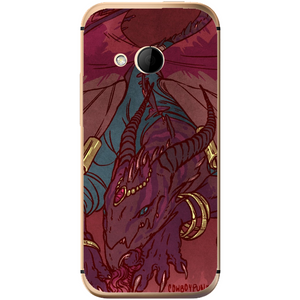 Phone Case Dragon Art HTC One Mini 2