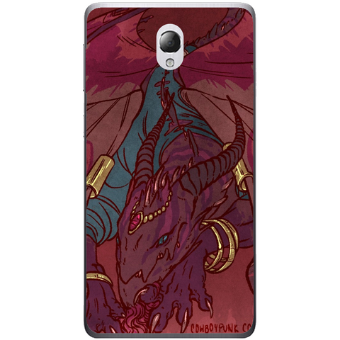 Phone Case Dragon Art Lenovo S860