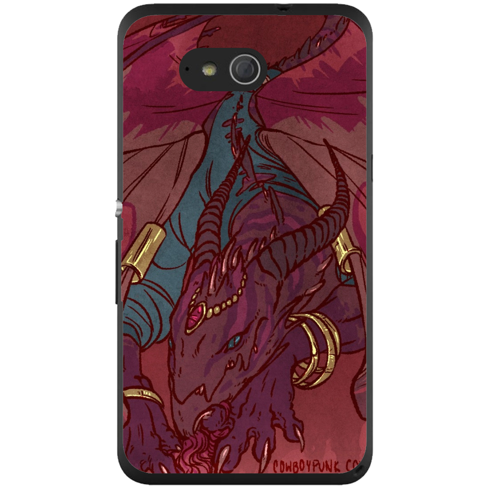 Phone Case Dragon Art Sony Xperia E4g E2003