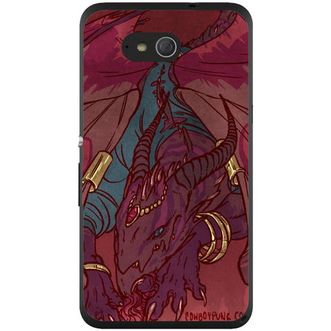 Phone Case Dragon Art Sony Xperia E4g E2003