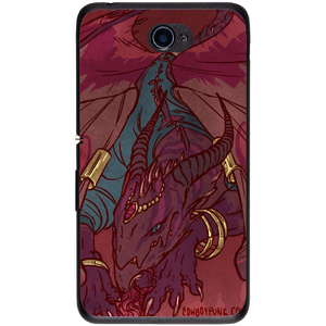 Phone Case Dragon Art Sony Xperia E4 E2104 5