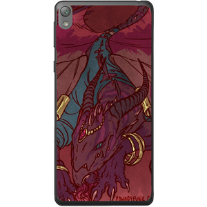 Phone Case Dragon Art Sony Xperia E5
