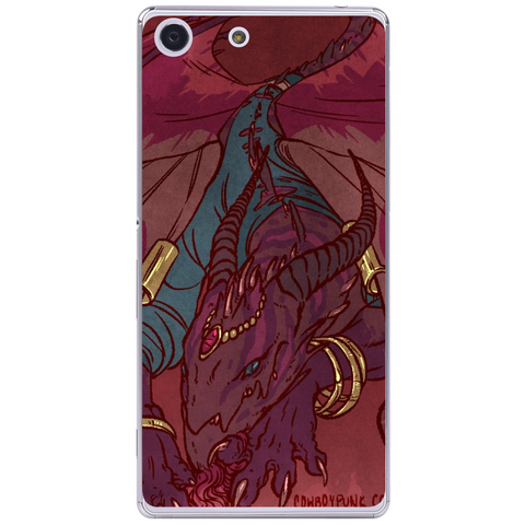 Phone Case Dragon Art Sony Xperia M5