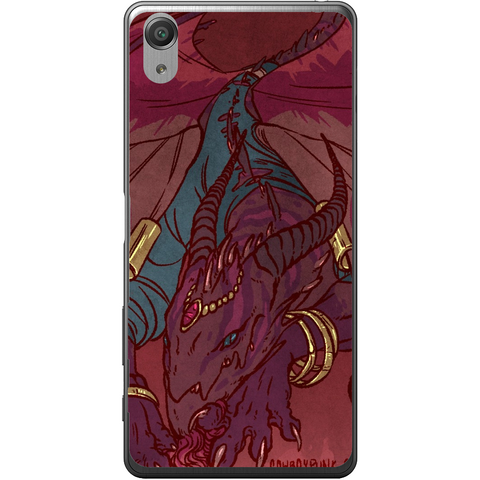 Phone Case Dragon Art Sony Xperia X Performance