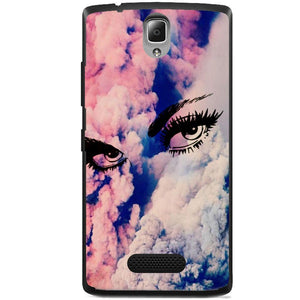 Phone case Eyes In The Clouds Lenovo A1000 Vibe A